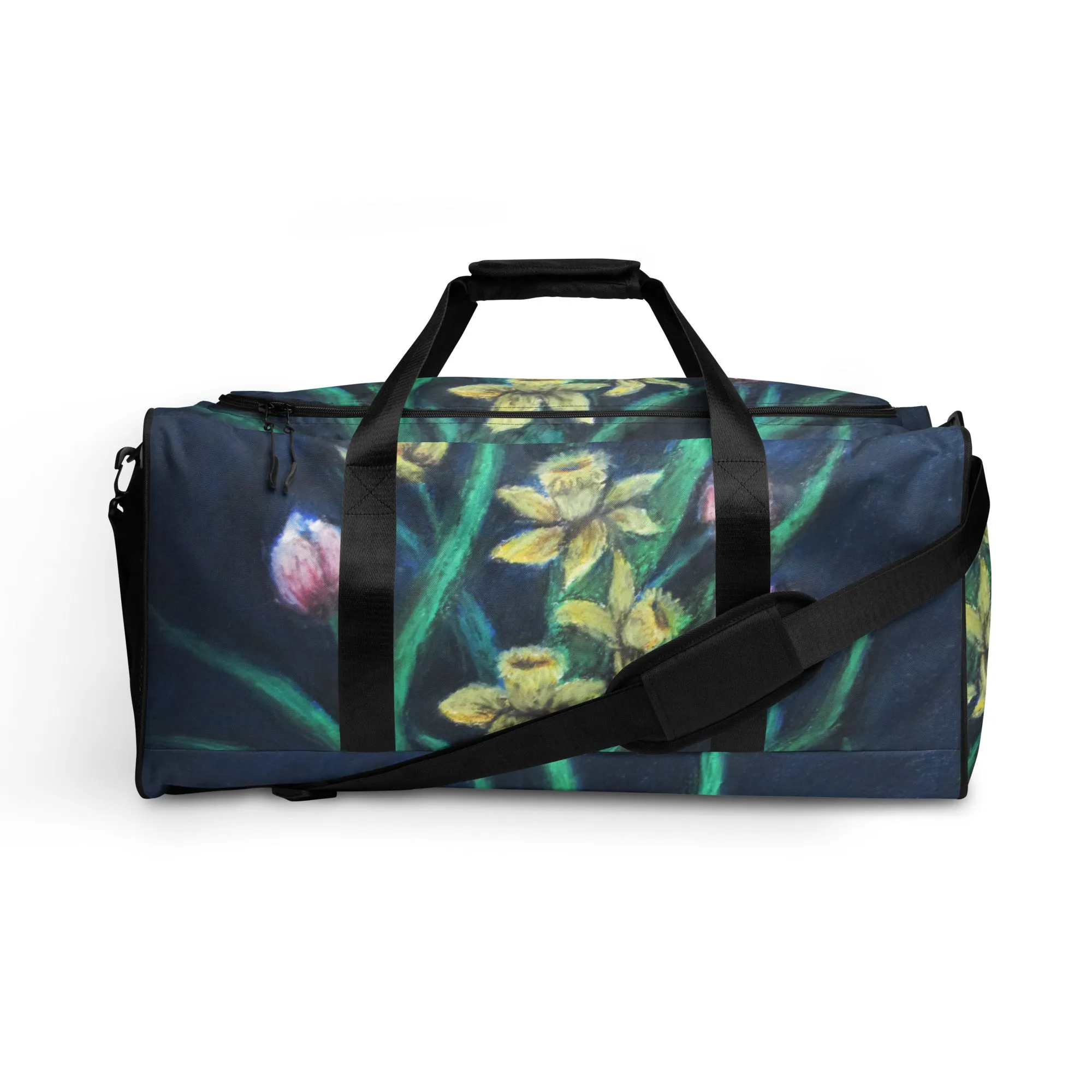 Plush Blooms ~ Duffle Bag