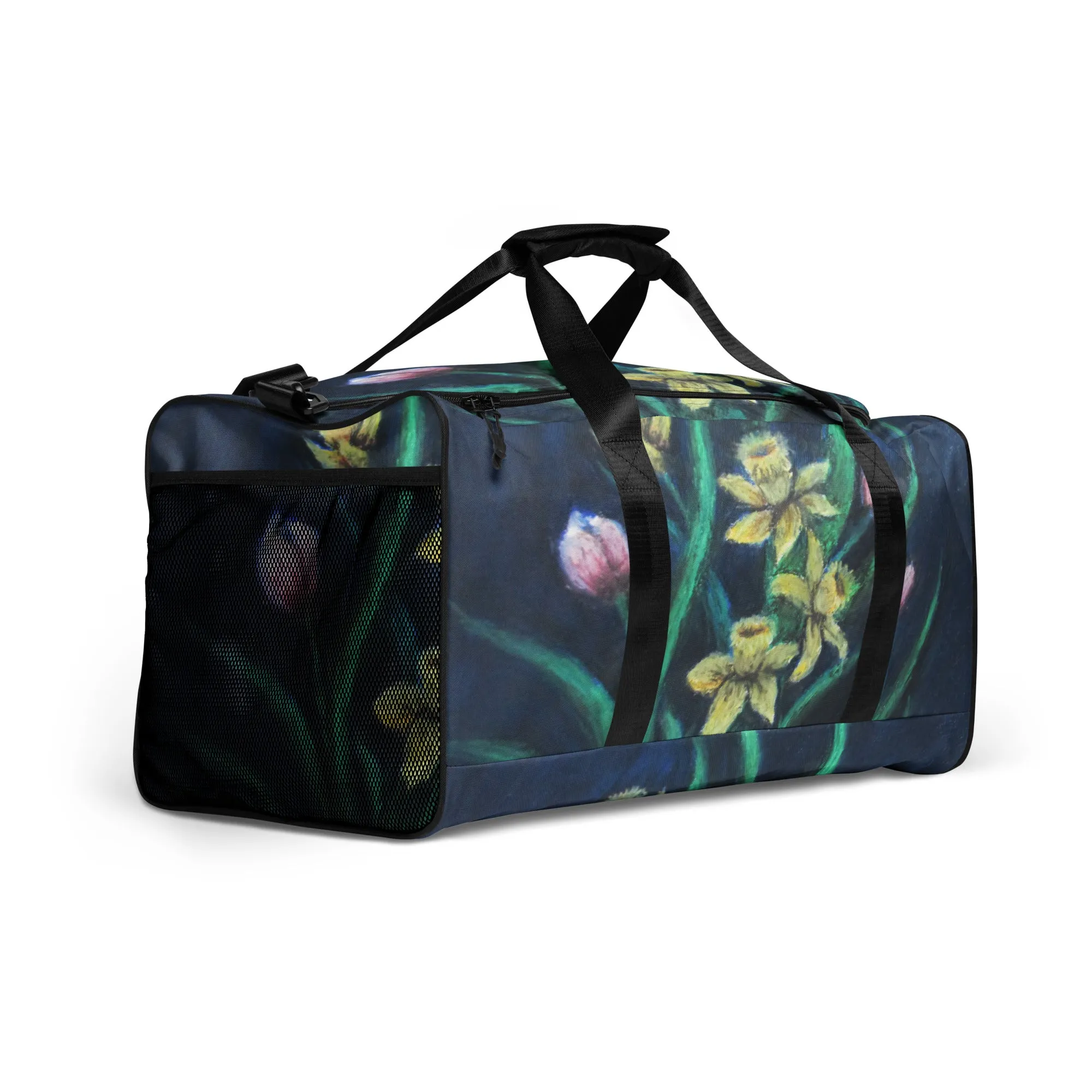 Plush Blooms ~ Duffle Bag