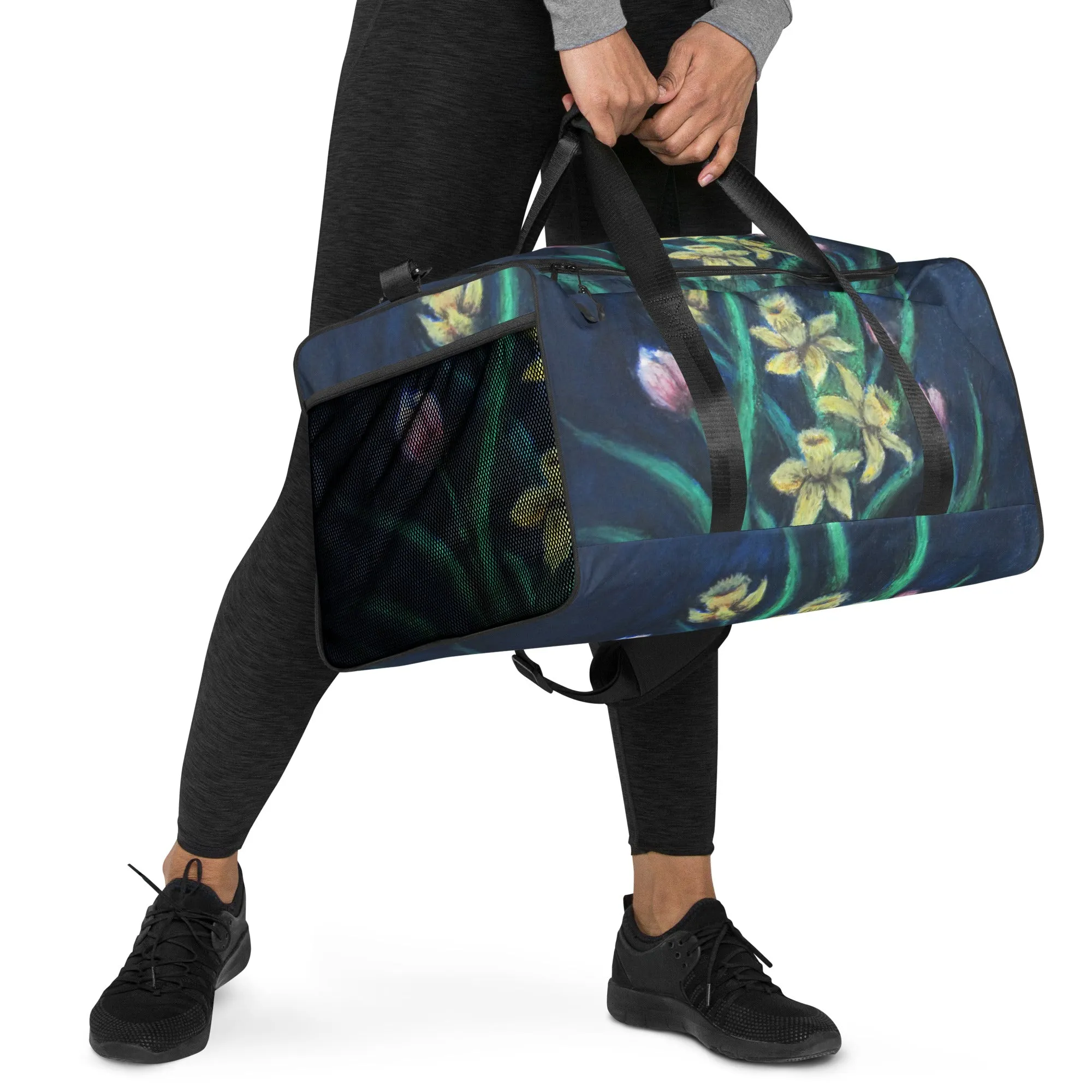 Plush Blooms ~ Duffle Bag