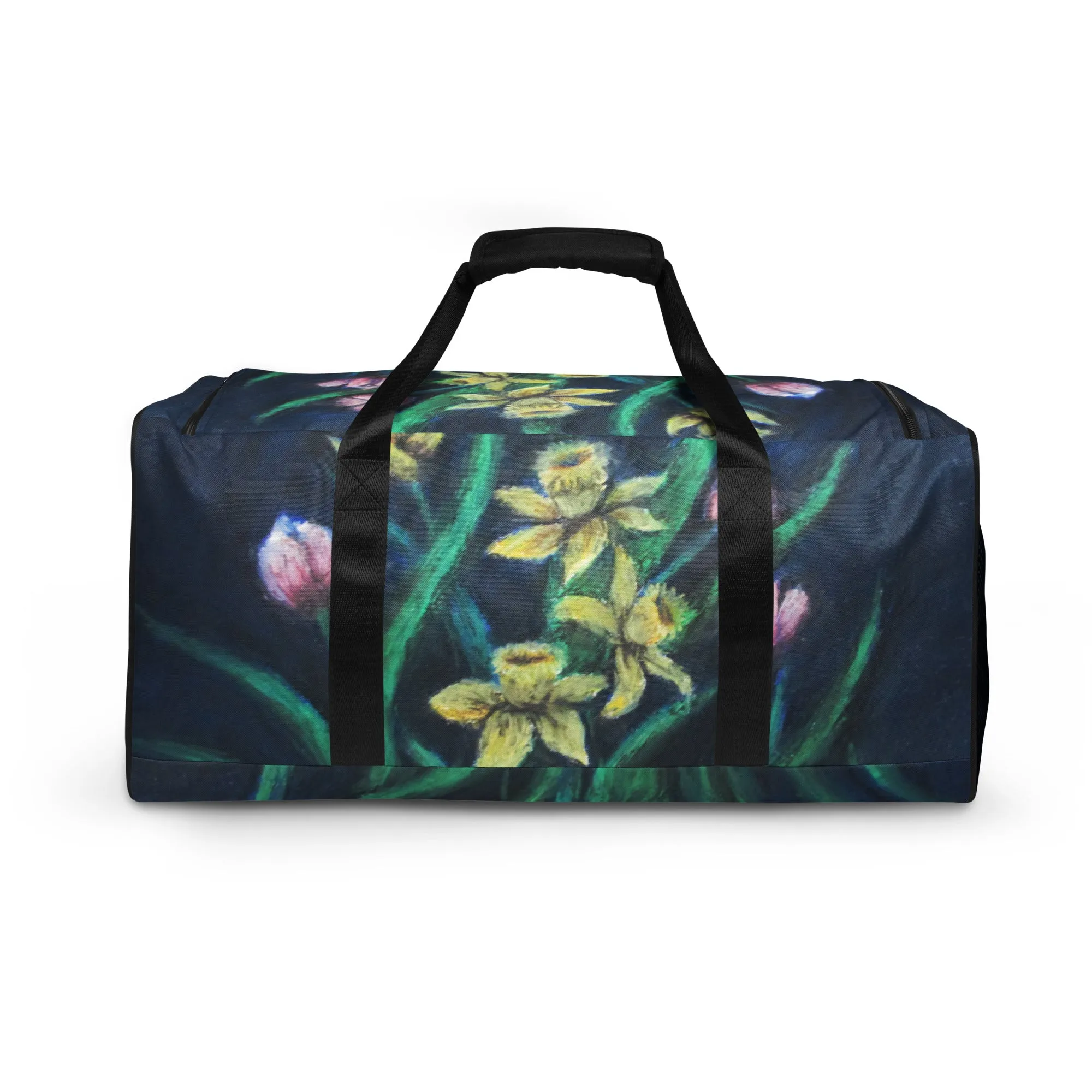 Plush Blooms ~ Duffle Bag