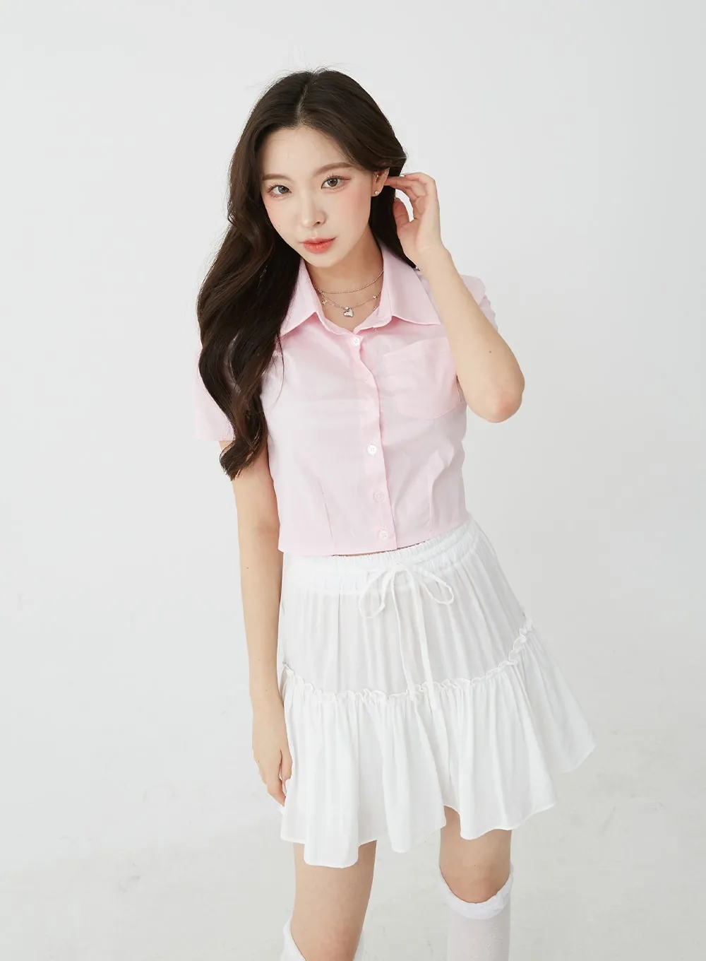 Pocketed Shortsleeve Shirt BU5