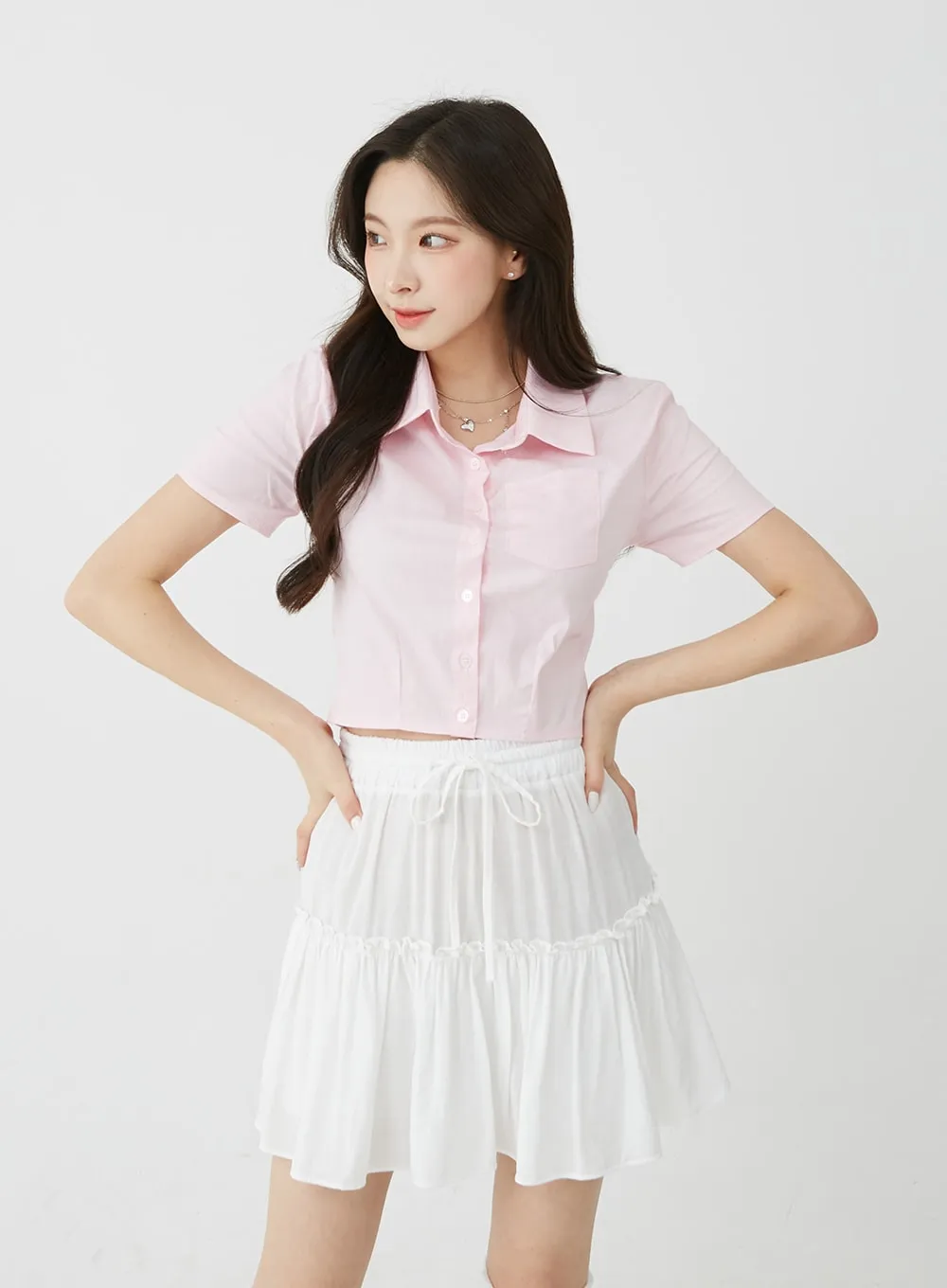 Pocketed Shortsleeve Shirt BU5