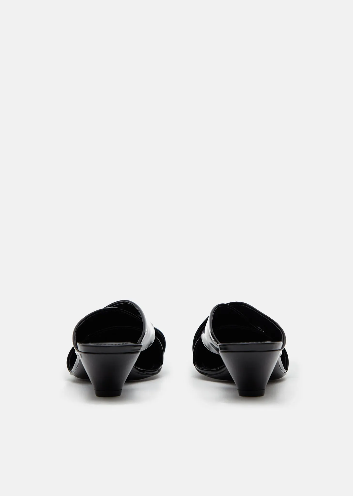 Polished Leather Sandals