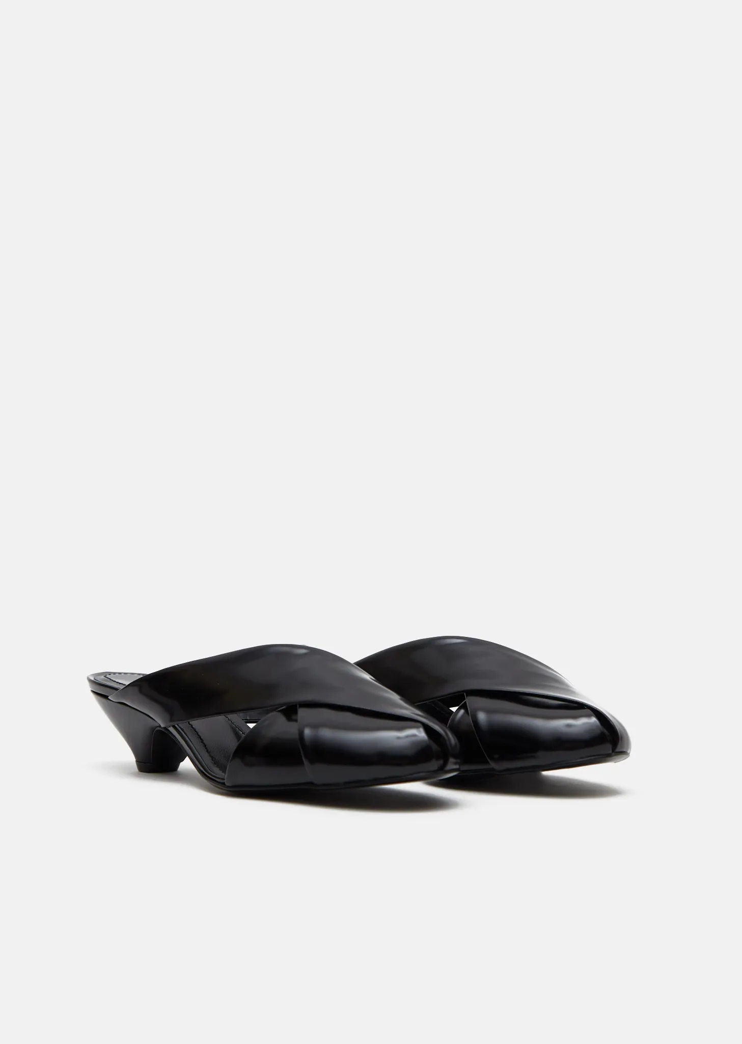 Polished Leather Sandals