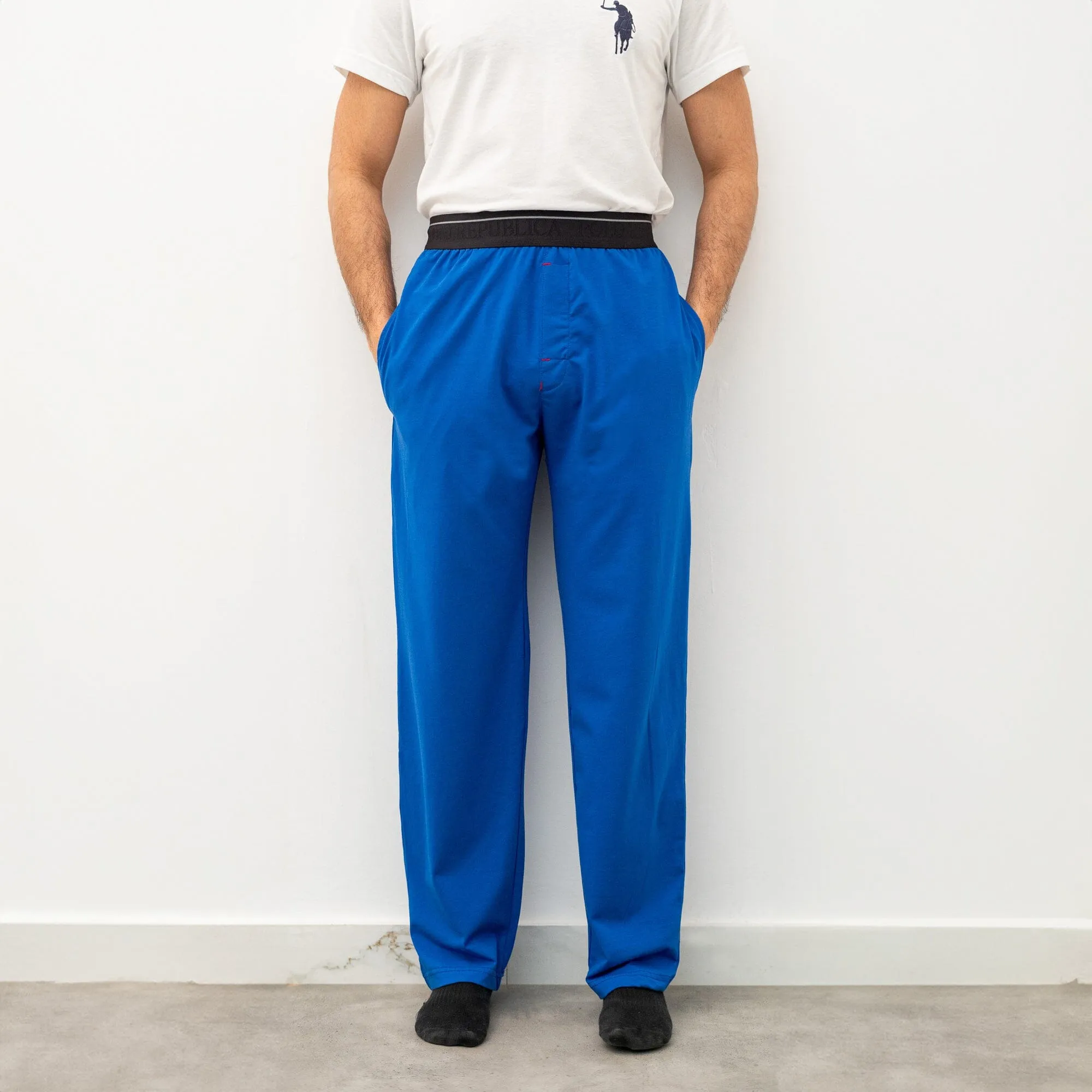 Polo Republica Men's Essentials Jersey Lounge Pants