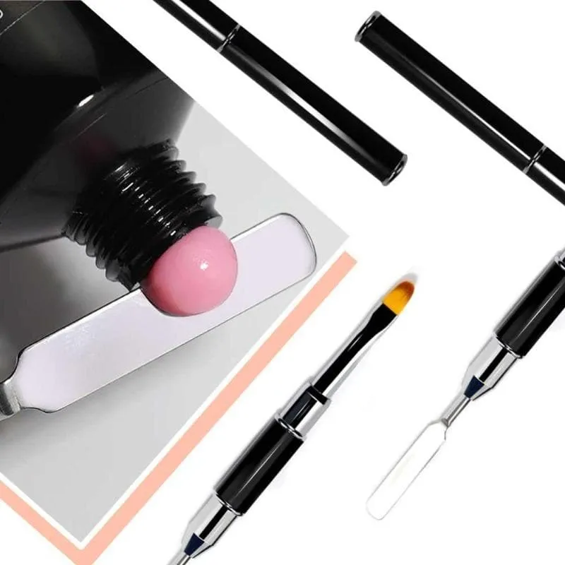 Poly Nail Gel Dual Head Brush