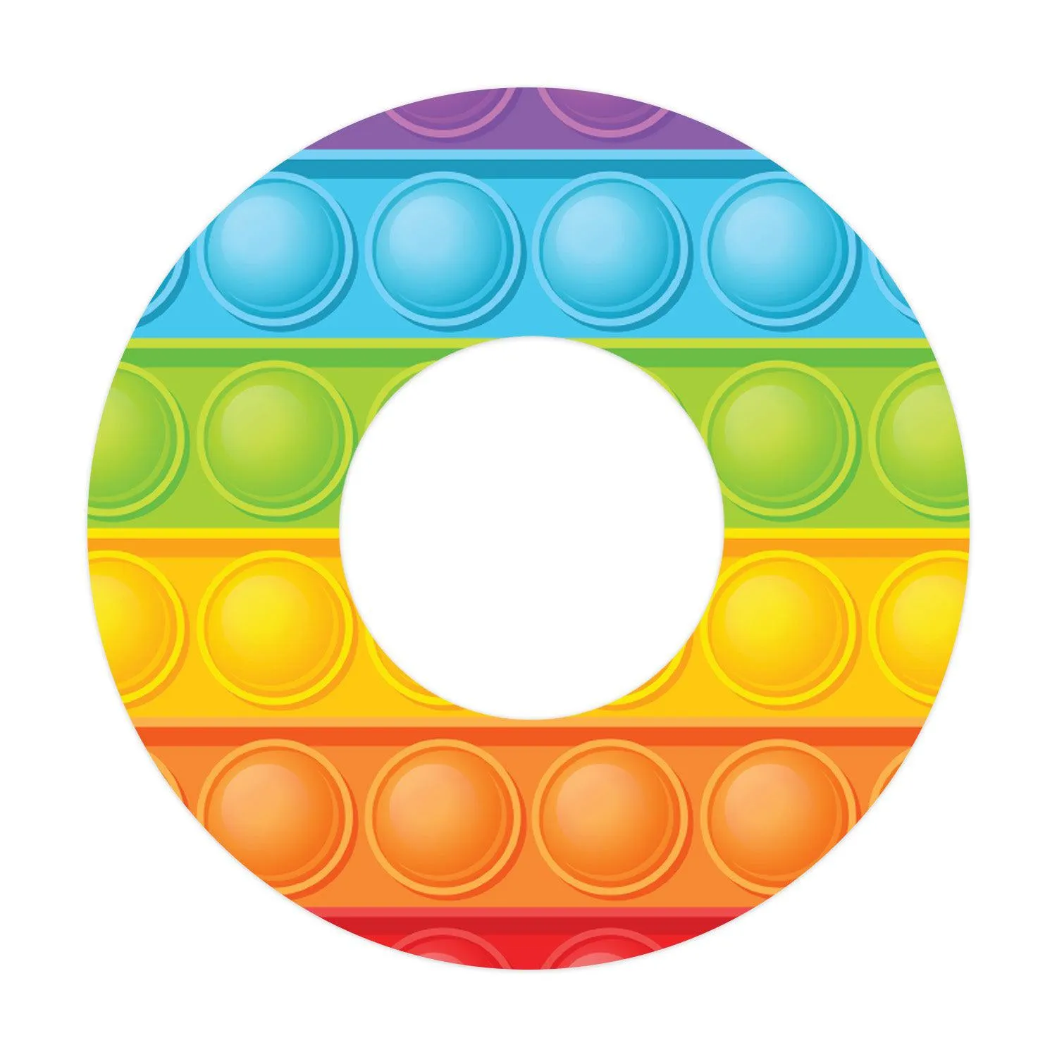 Poppers Patch  Tape Designed for the FreeStyle Libre 2