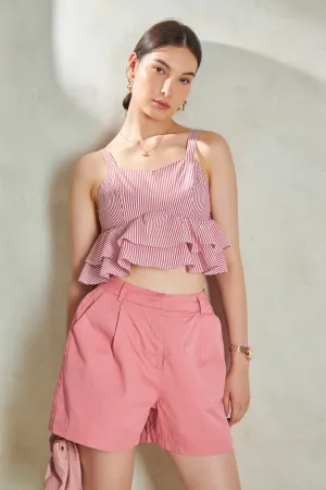 Poppy|Cotton Top With Frills