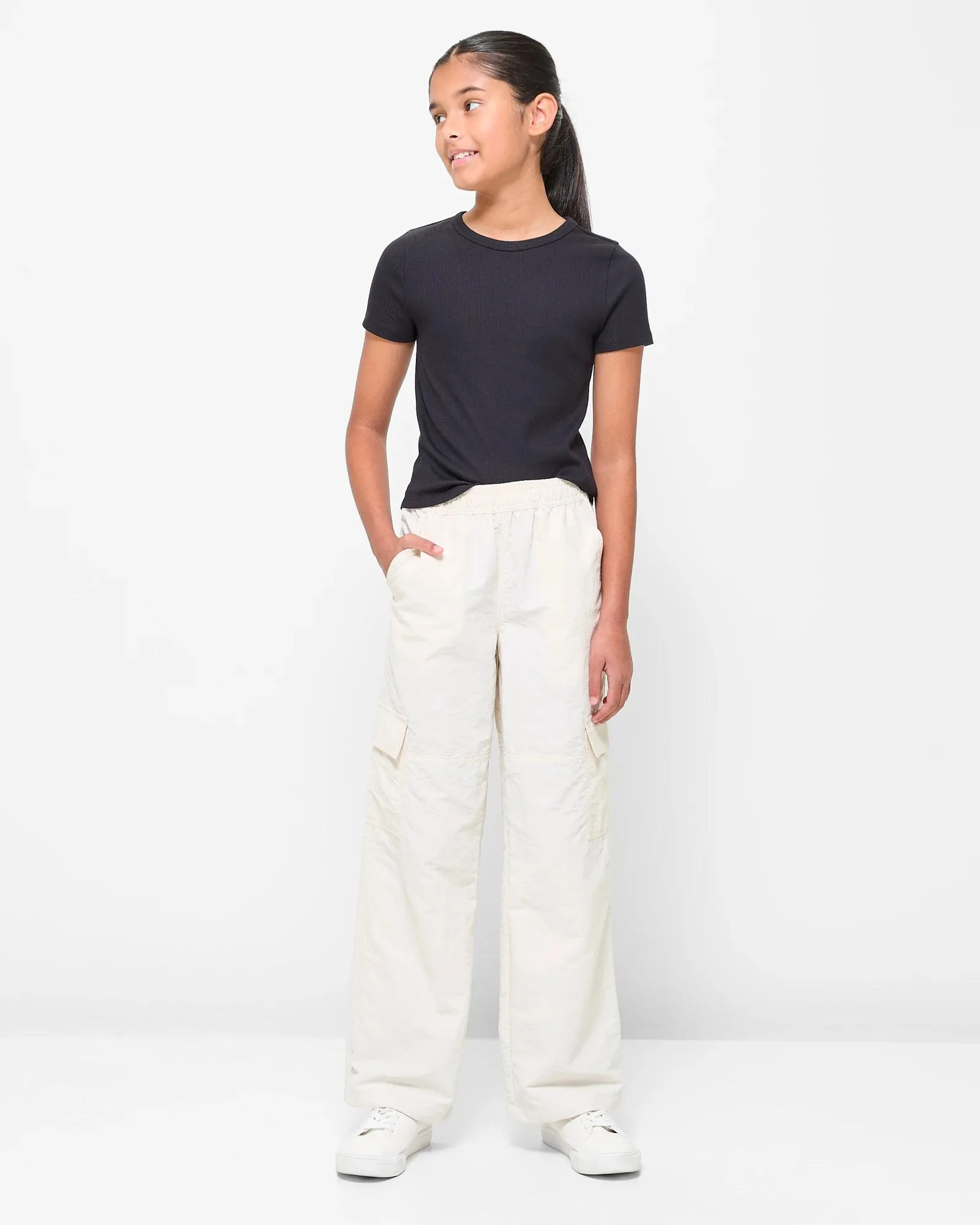 popular  Parachute Pants - Neutral
