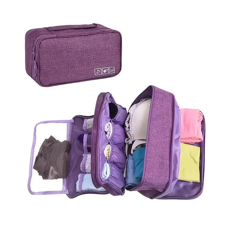 Portable Underwear & Toiletry Storage Bag