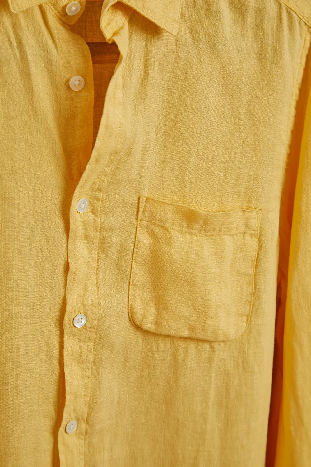 Portuguese Flannel - Linen Shirt - Yellow