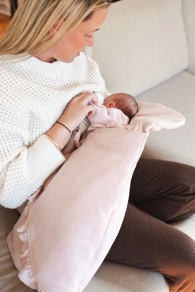 PRE ORDER Bundl Wool Wrap Peony Frill