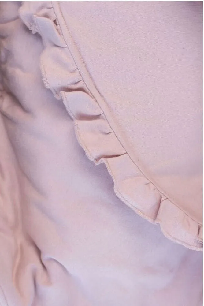 PRE ORDER Bundl Wool Wrap Peony Frill