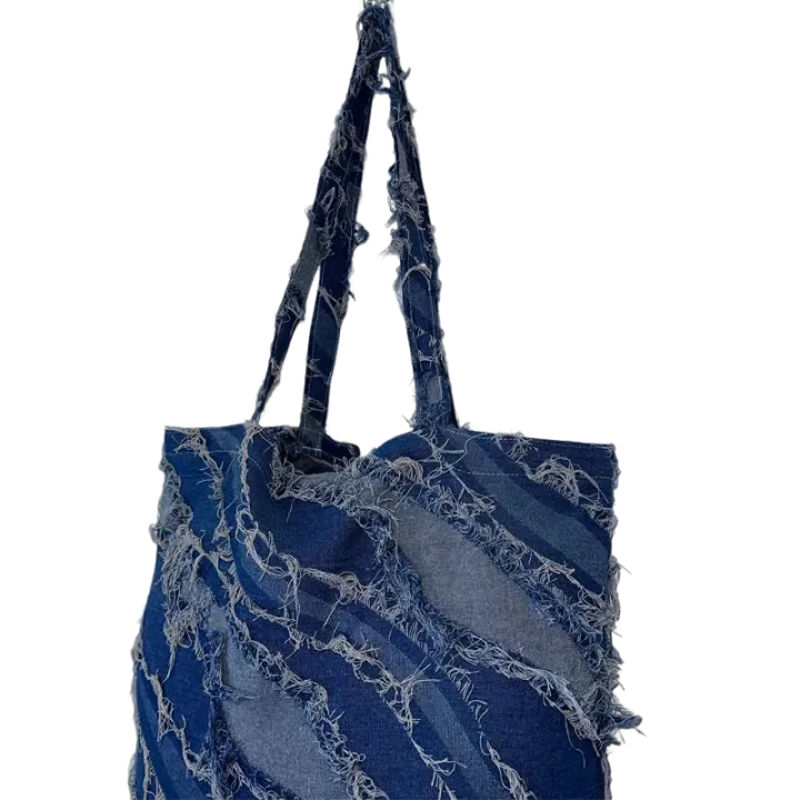 Pre Order:  Denim Stylish Tote Bag - WINI