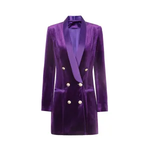 Pre Order:  Soft Sheen Sash Lapel Dress Coat