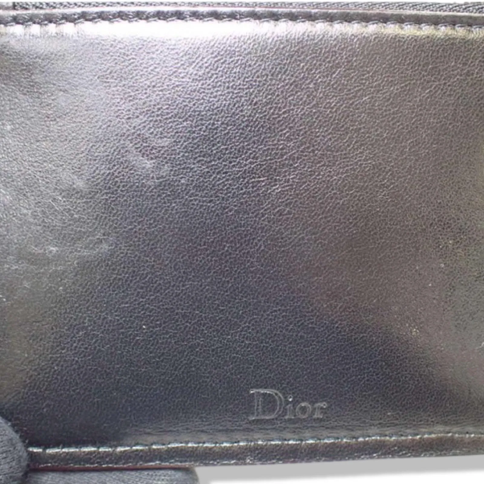 Pre-Owned Dior Cannage Charm Sequin and Leather Coin Case or Key Charm - DIO1082