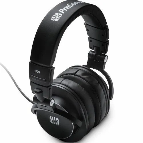 PreSonus HD9 Professional Over-Ear Monitoring Headphones Closed Back