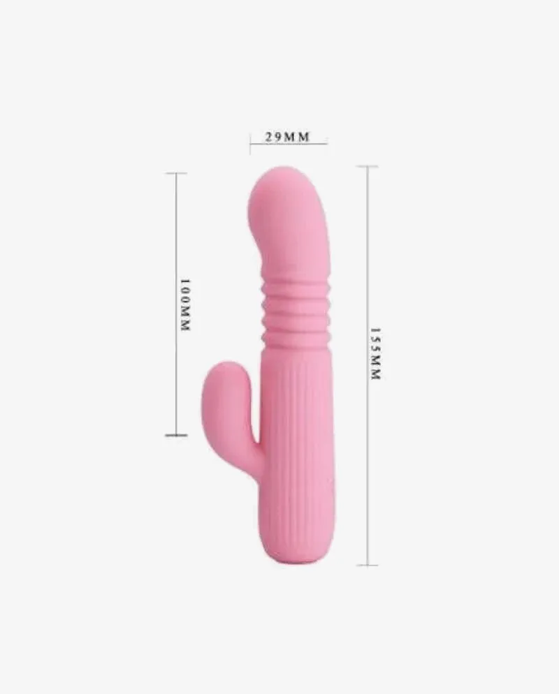 Pretty Love Leopold Telescopic Vibrator