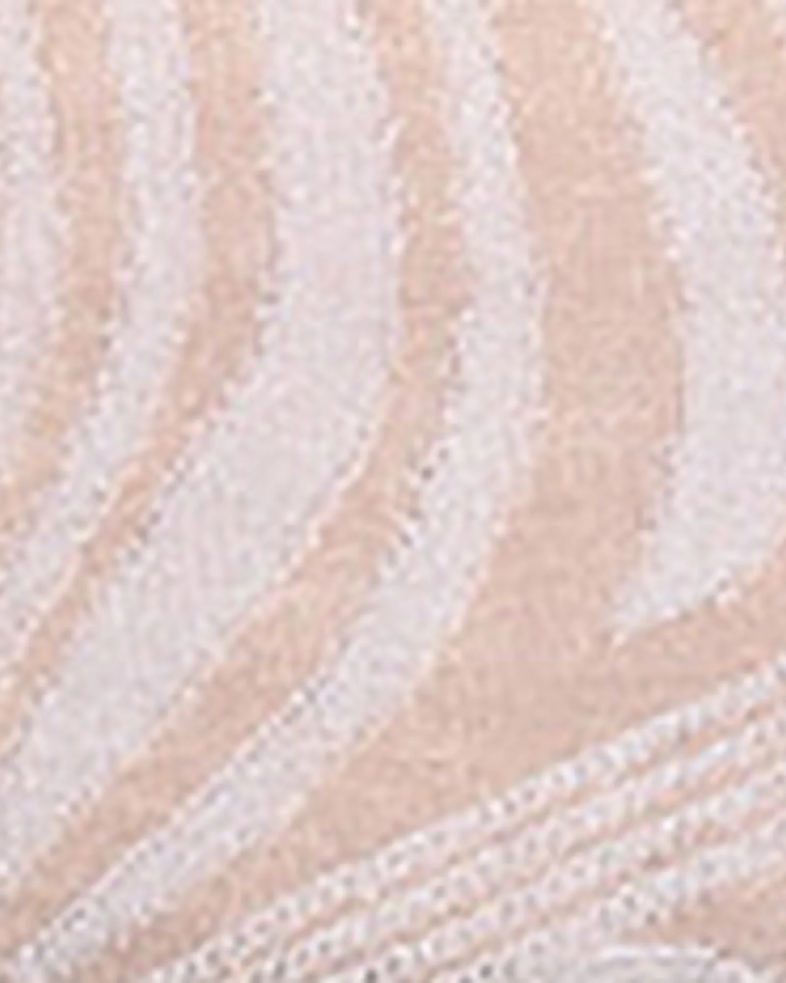 Printed Tie-Front Cardigan | TOASTED COCONUT/WHITE