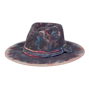Prism - Vintage Painted Stylish Knots Fedora Hat
