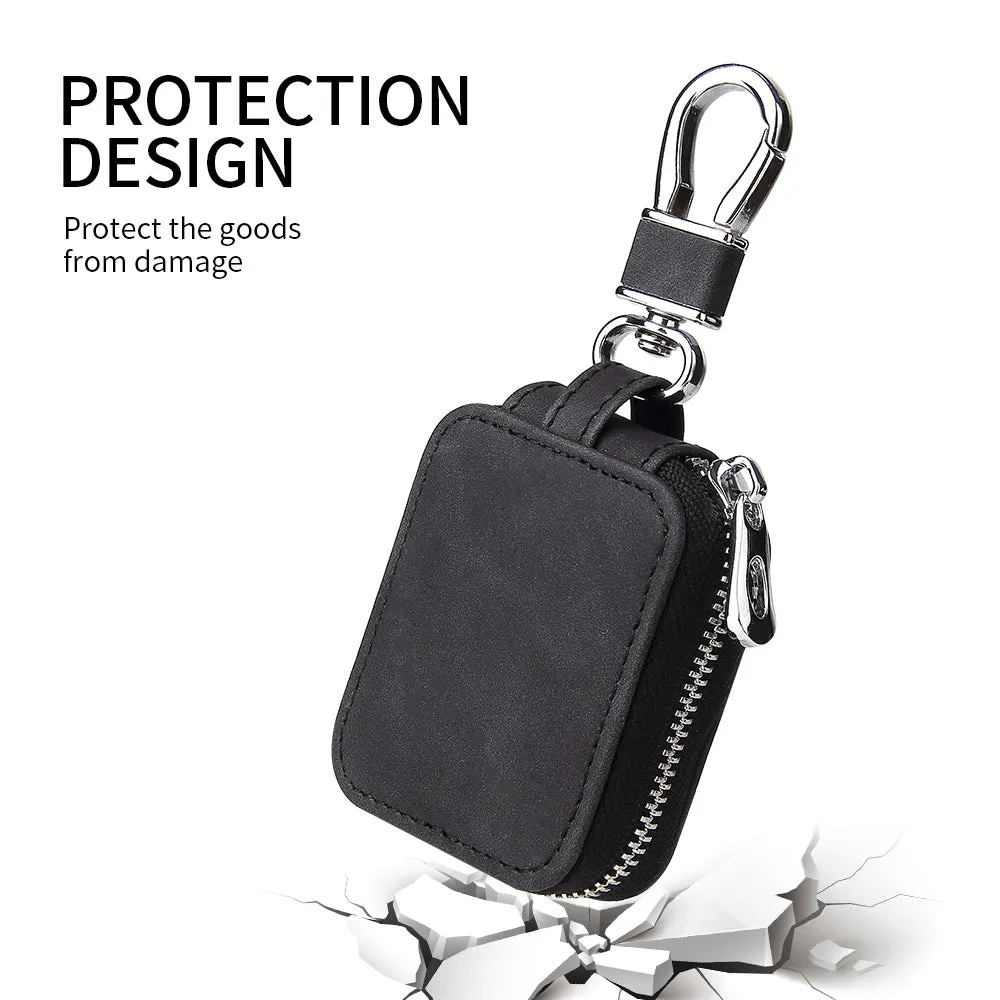 Protective Leather Case Storage Bag For Airpods Pro 3 2 1-Coffee
