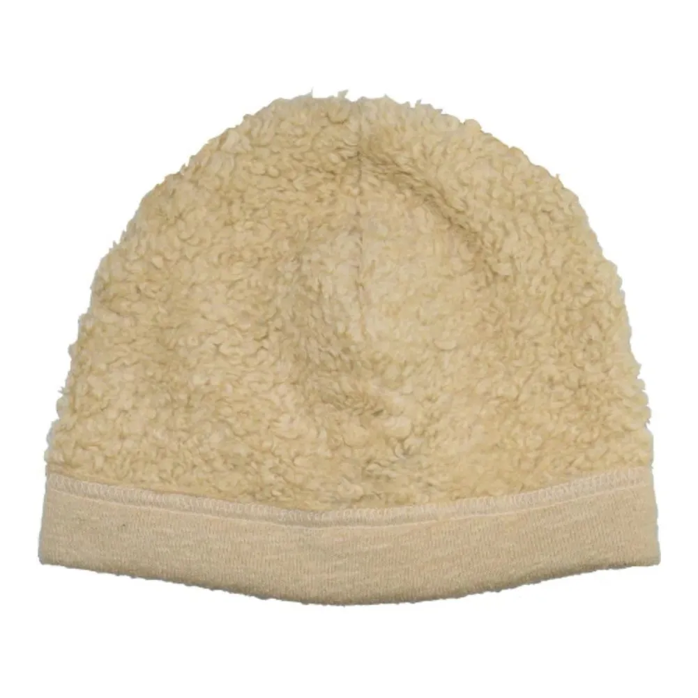 Puffin Gear Organic Cotton Sherpa Beanie - Natural (6M, 3-6 Months)