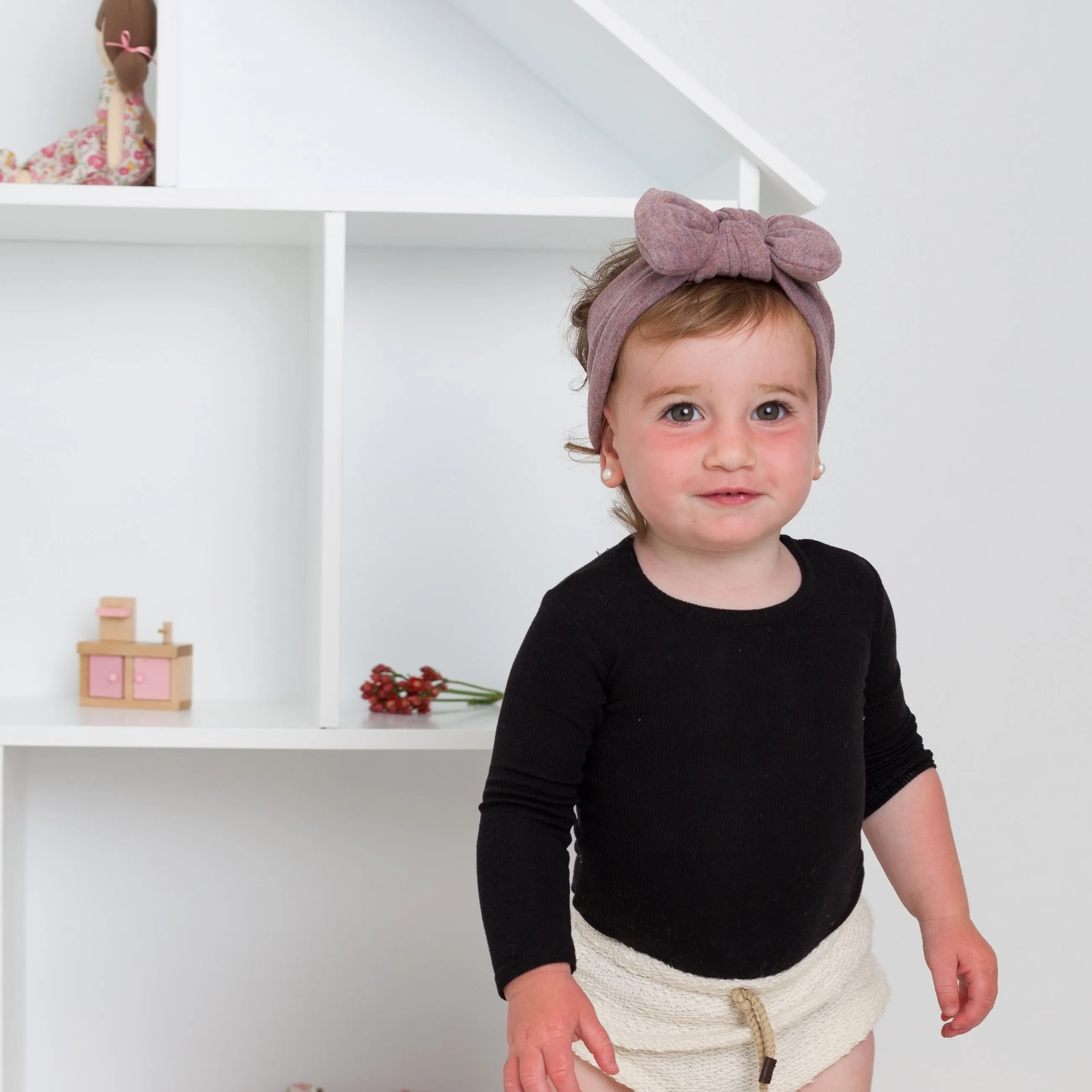 Puffy Bow Baby Band - Winter Edition