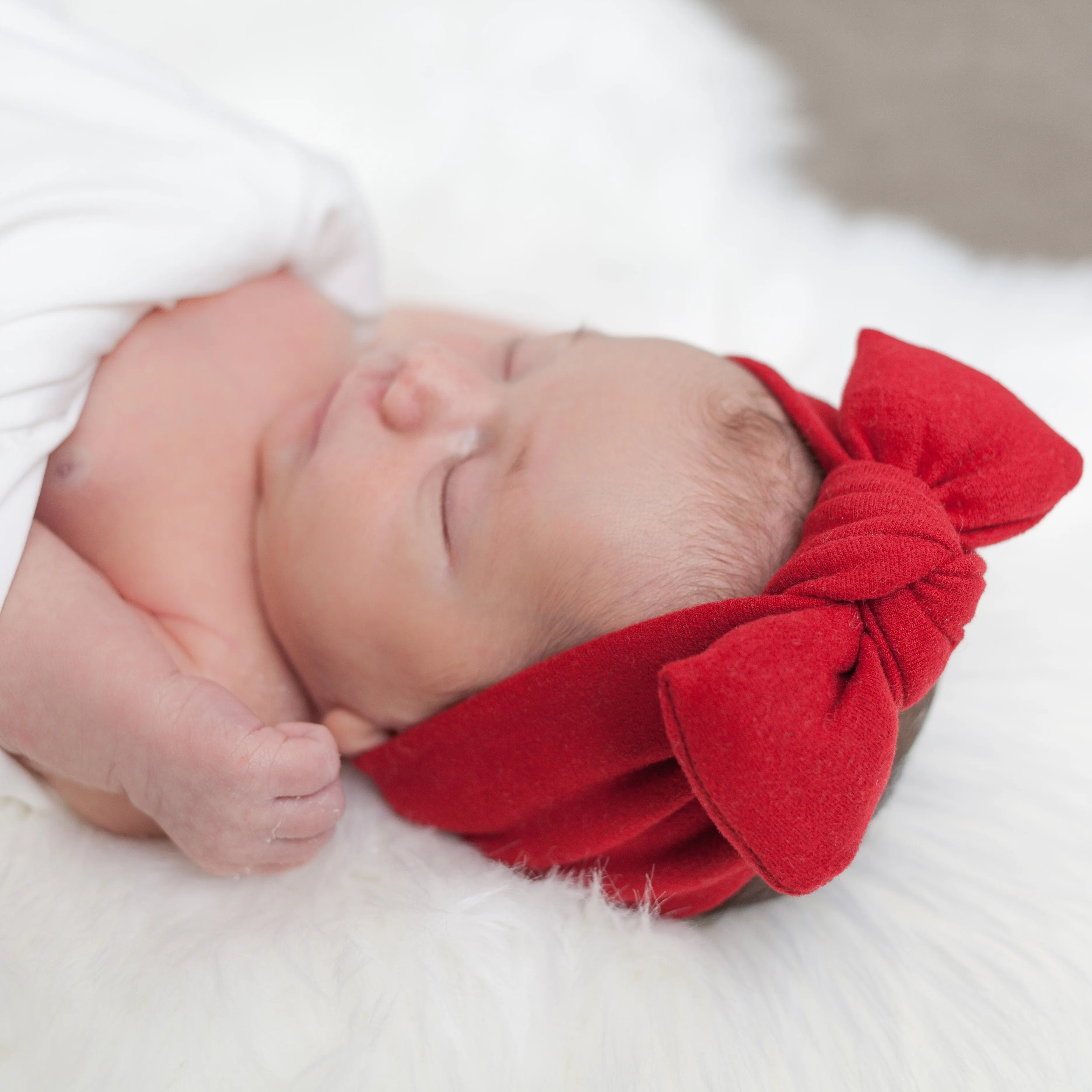Puffy Bow Baby Band - Winter Edition