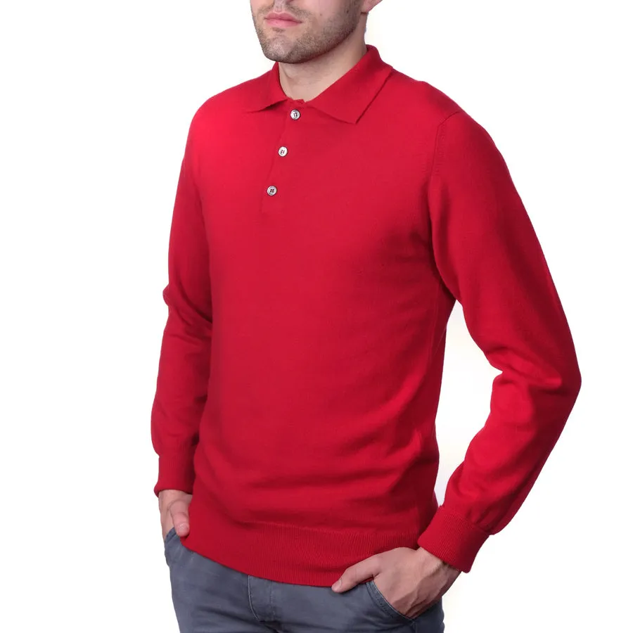 Pullman  Cashmere  Polo Shirt 1 Ply