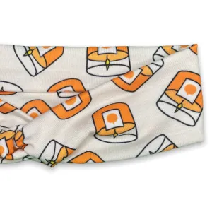 Pumpkin Candle Knotties Headband