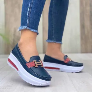 Purpdrank - 2023 Spring New Platform Comfortable Women Sneakers Fashion Thick Bottem Casual Shoes Women Increase Vulcanize Shoes Plus Size