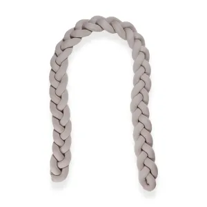 Quax braided Bedbumper Knit | Stone Soft