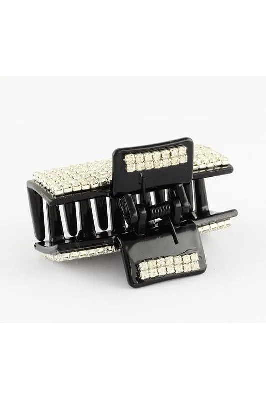 QueenMee Accessories Diamante Hair Clip Claw Medium