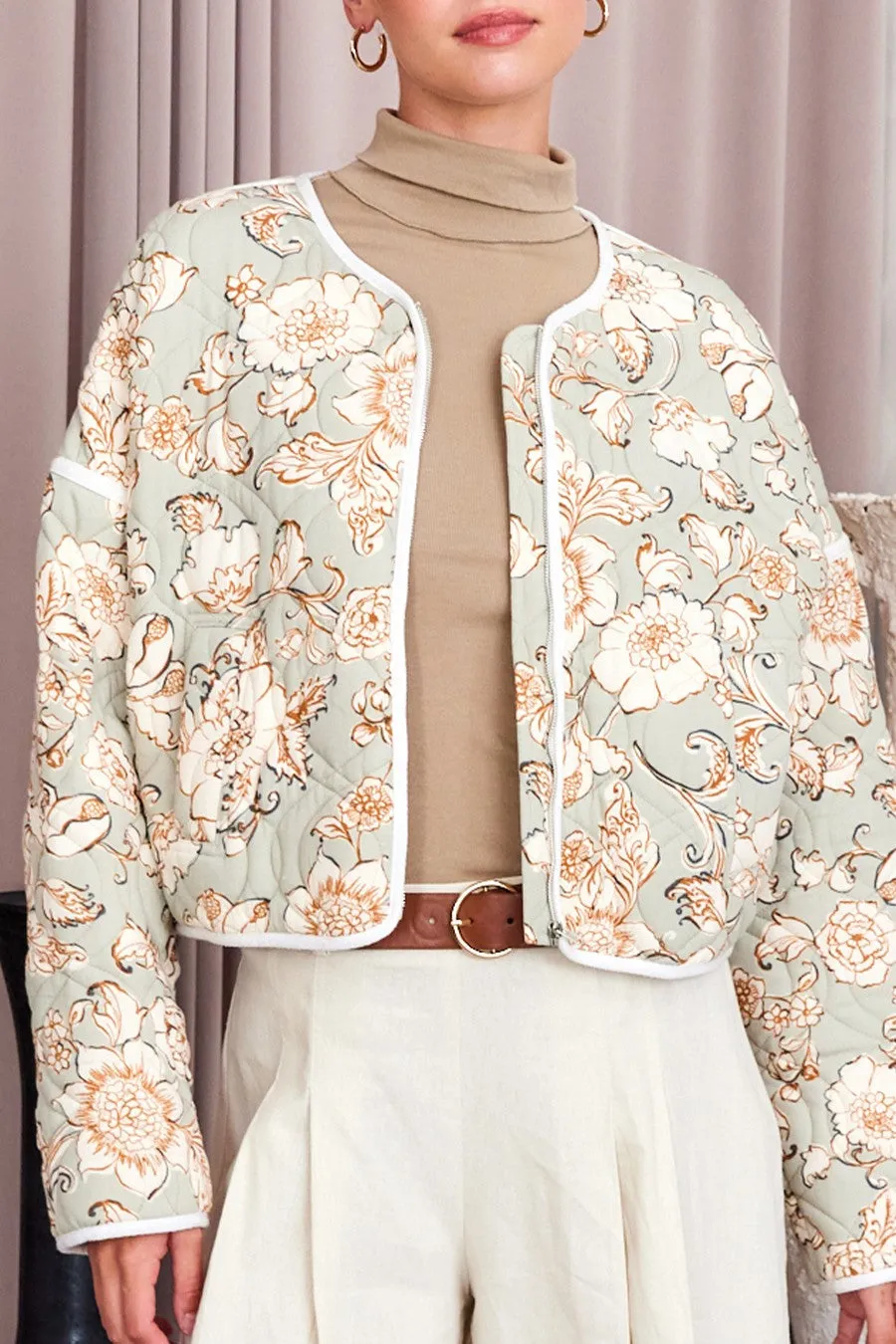 Quilted Chic Cotton Jacket