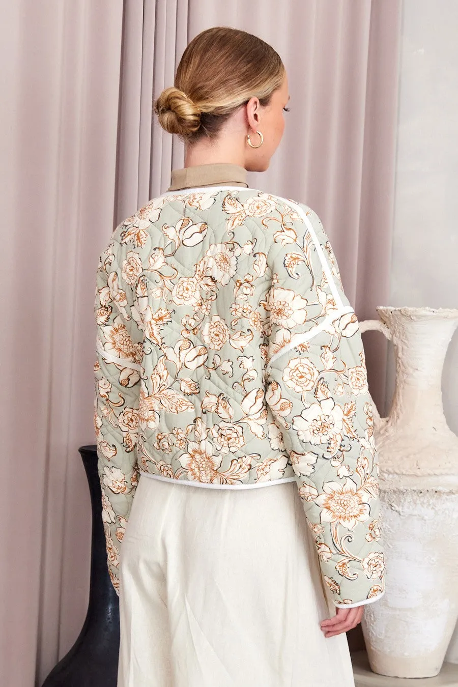 Quilted Chic Cotton Jacket
