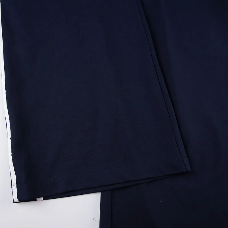 "80" Graphic Wide-Leg Sweatpants