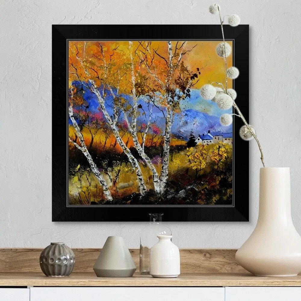 "Autumn 886130" Black Framed Print