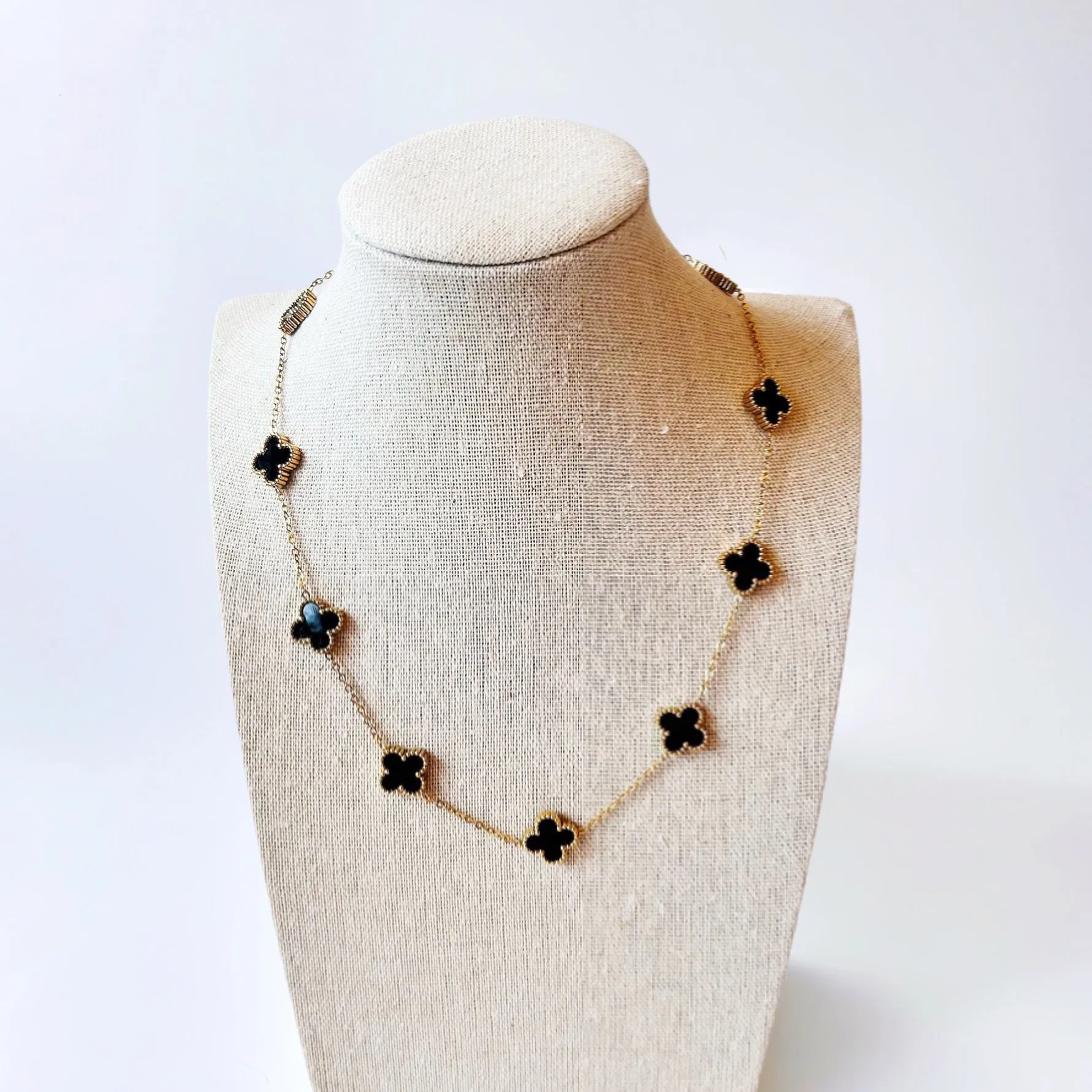 "Clover Cascades" Necklace