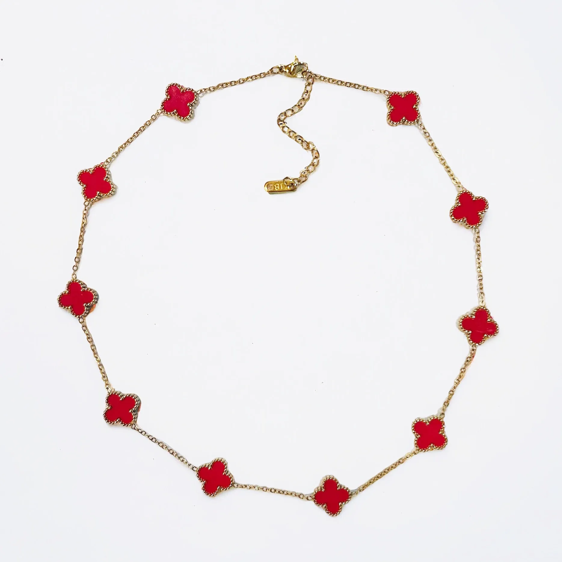 "Clover Cascades" Necklace