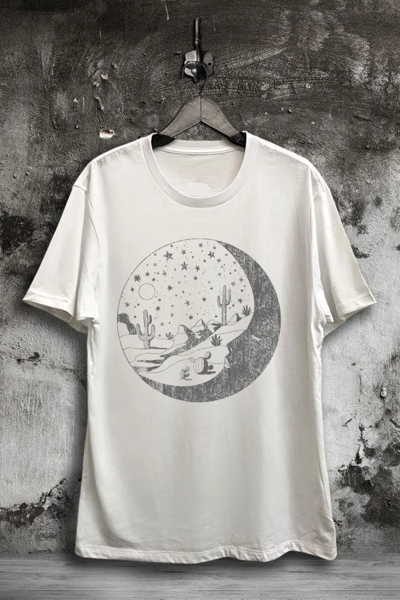 "Desert Moon" Boyfriend Tee