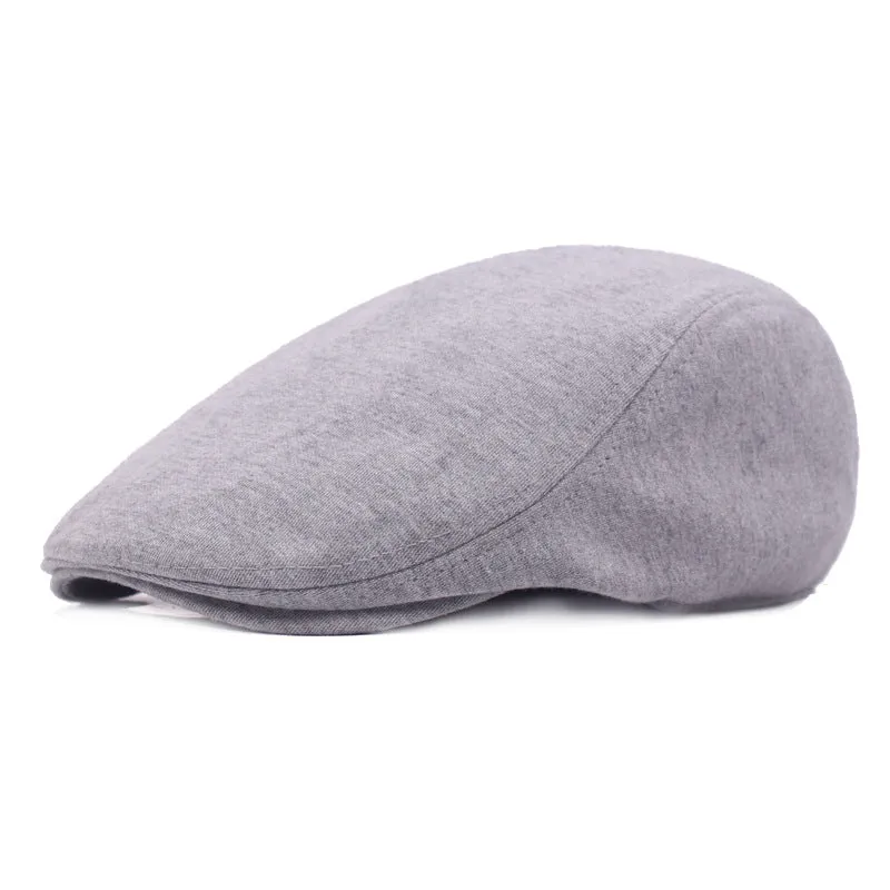 "Detroit" Casual Cotton Flat Cap