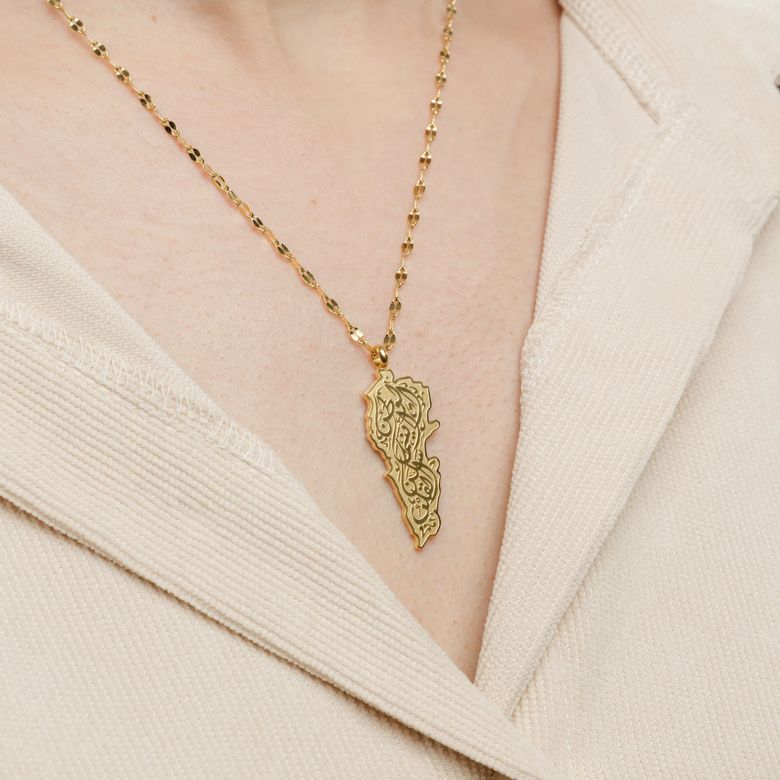 "Home is Where the Heart is" Map Necklace | Women