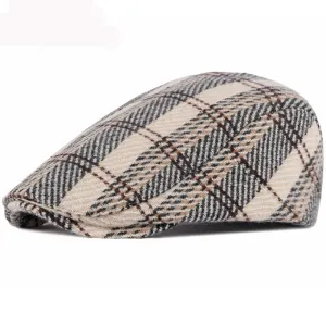 "Lenny's" Casual Cotton Flat Cap