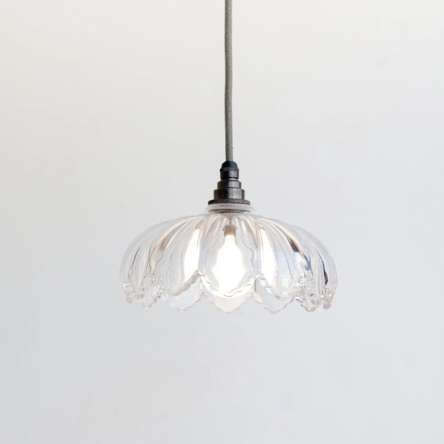 "Petal" Fabric Cable Pendant Light