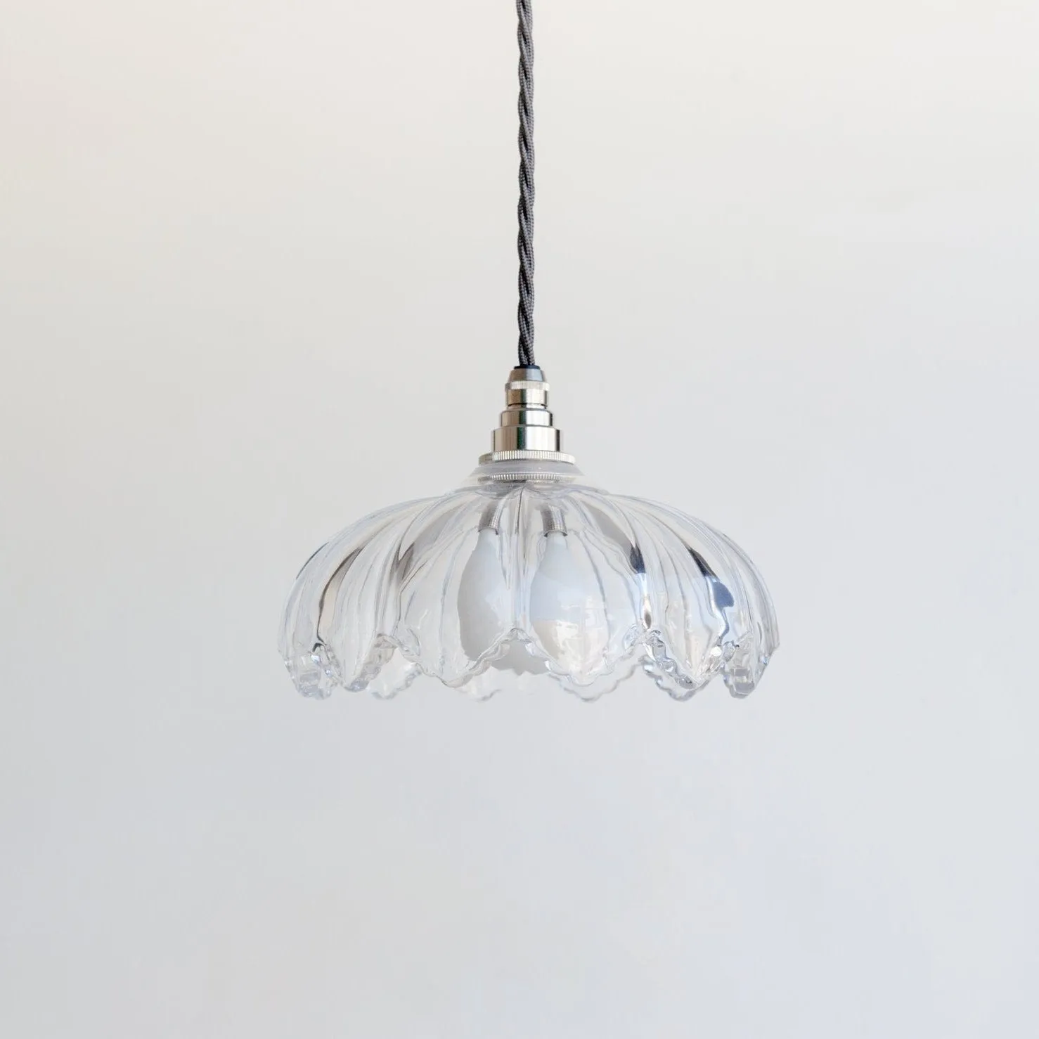 "Petal" Fabric Cable Pendant Light