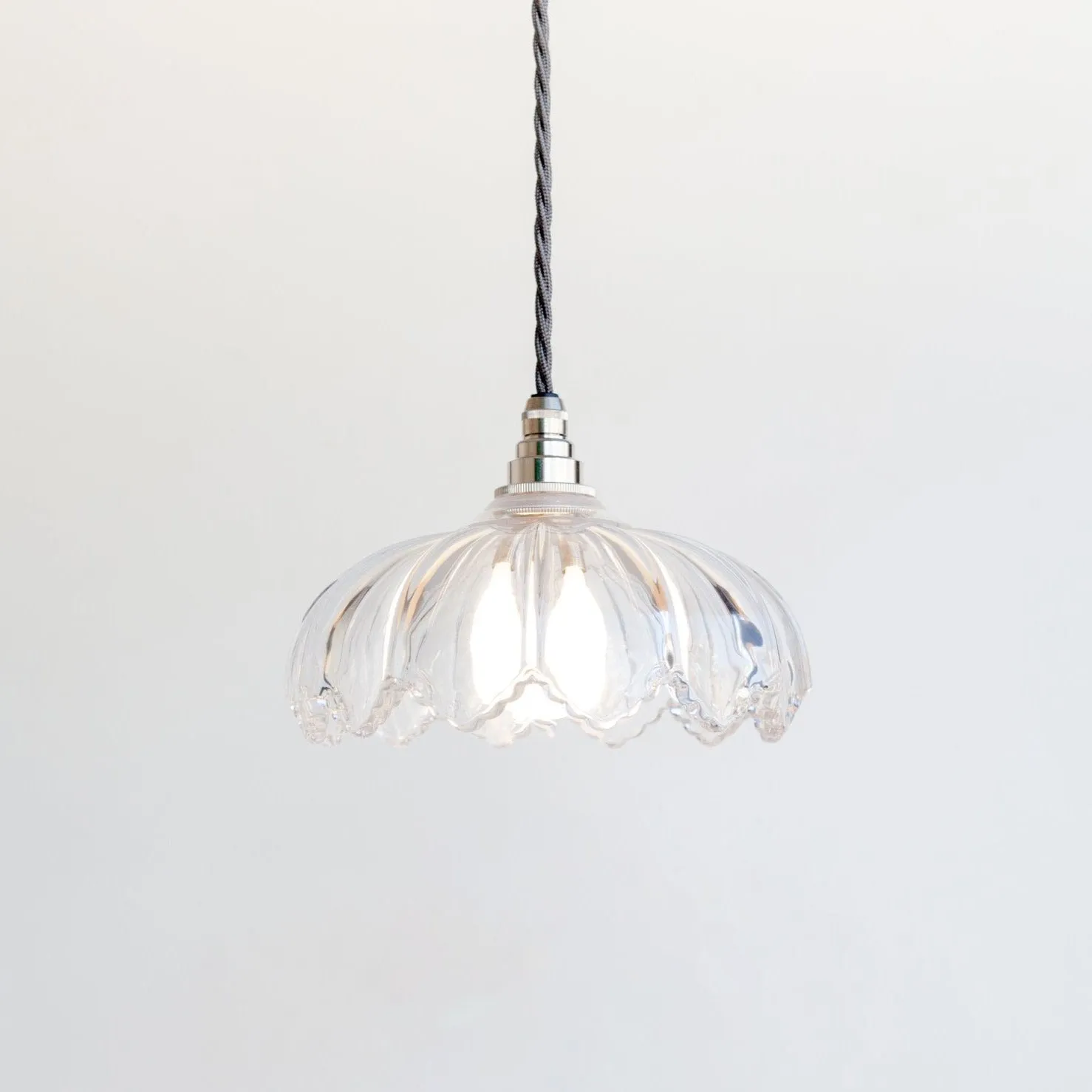 "Petal" Fabric Cable Pendant Light