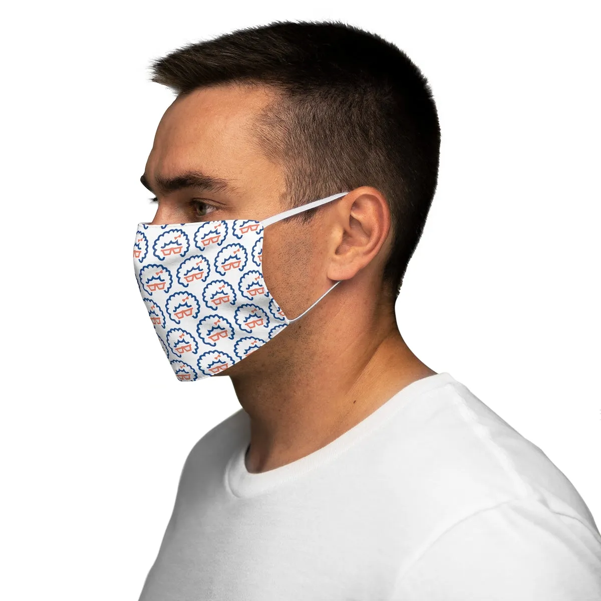 "The Jasmine" - Snug-Fit Polyester Face Mask