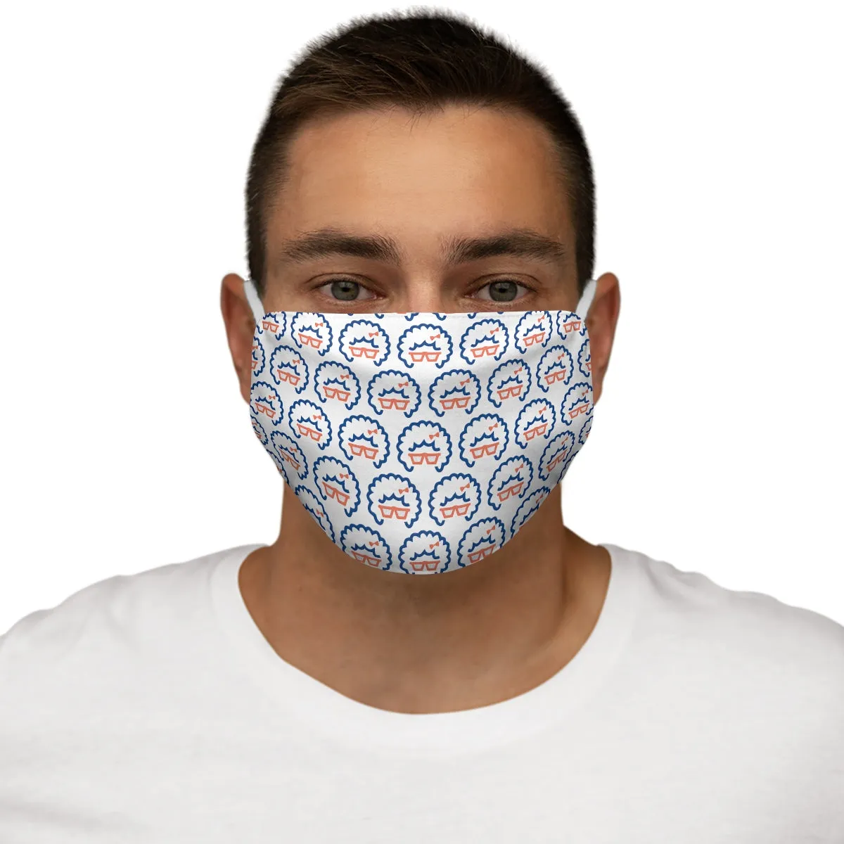 "The Jasmine" - Snug-Fit Polyester Face Mask
