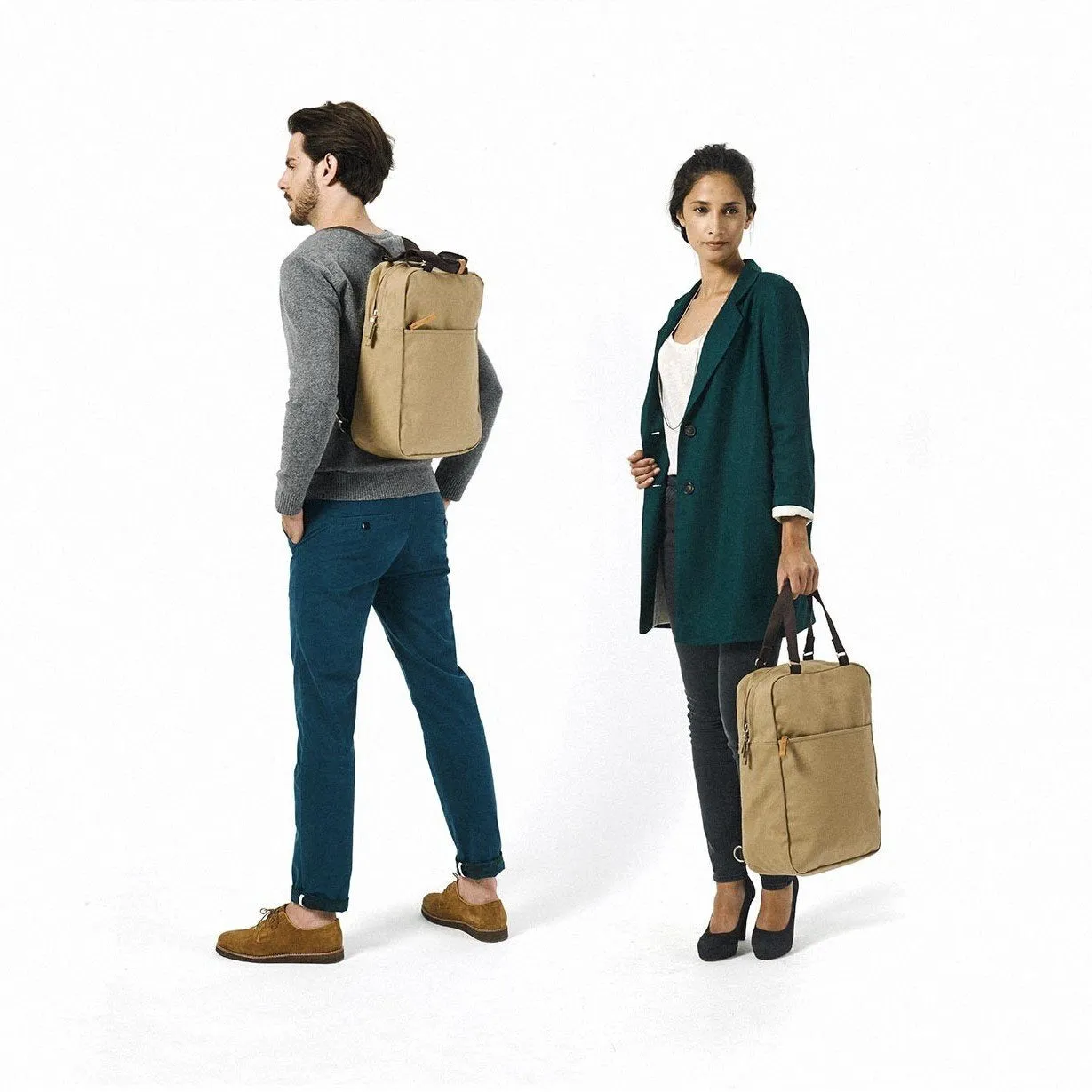 QWSTION Simple Pack Organic Camel