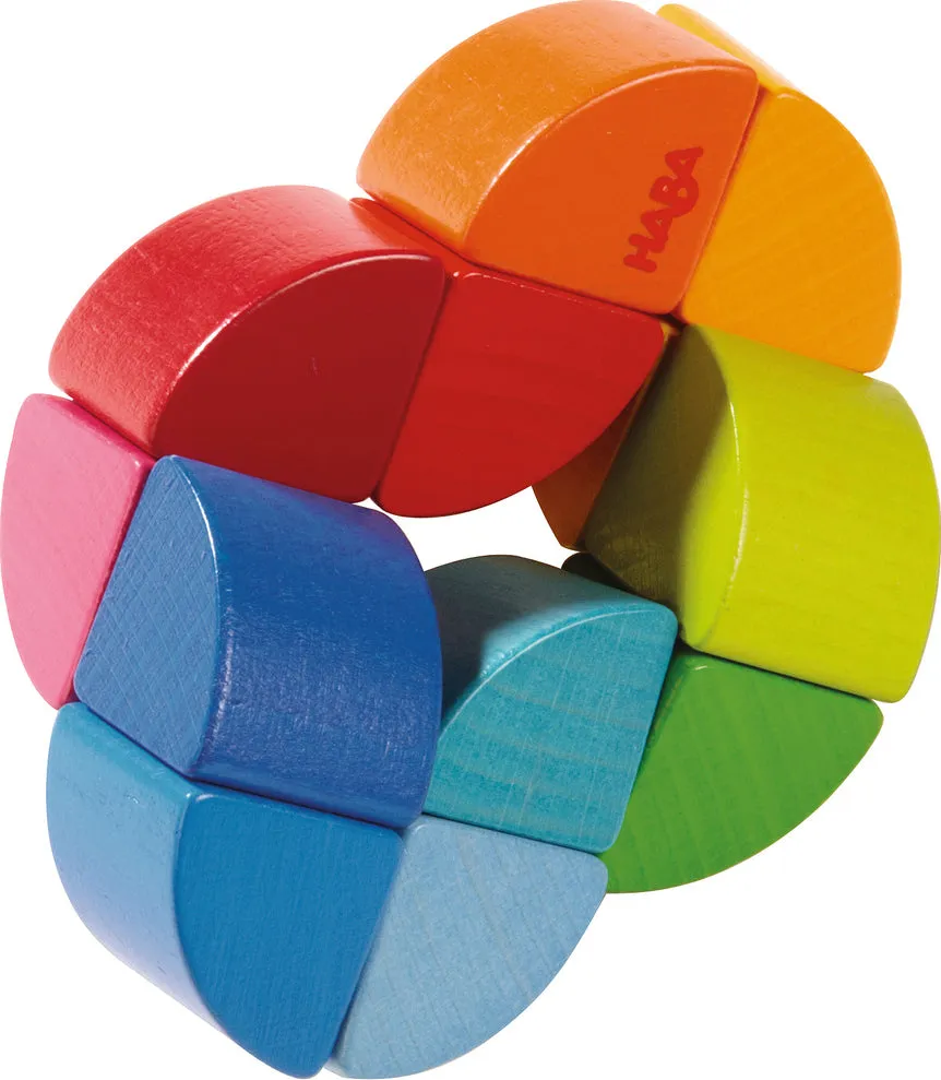 Rainbow Ring Clutching Toy